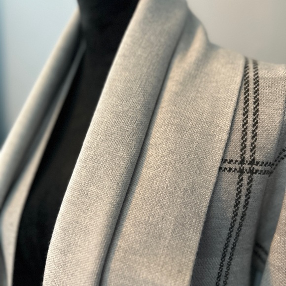 Long Sweater with Matching Detachable Scarf - Picture 4 of 5